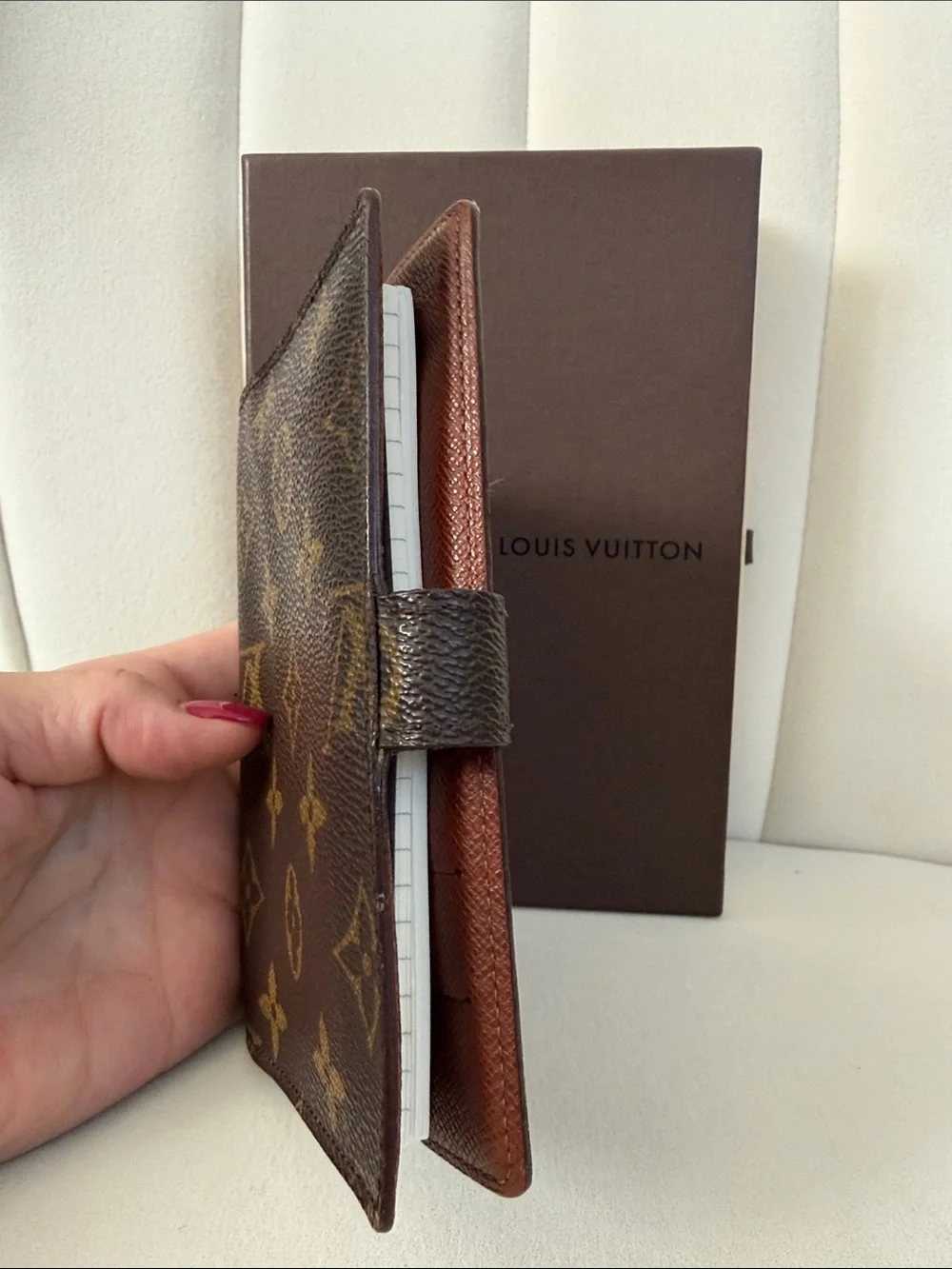 Louis Vuitton Monogram PM Agenda Cover Planner Organizer Notebook Holder